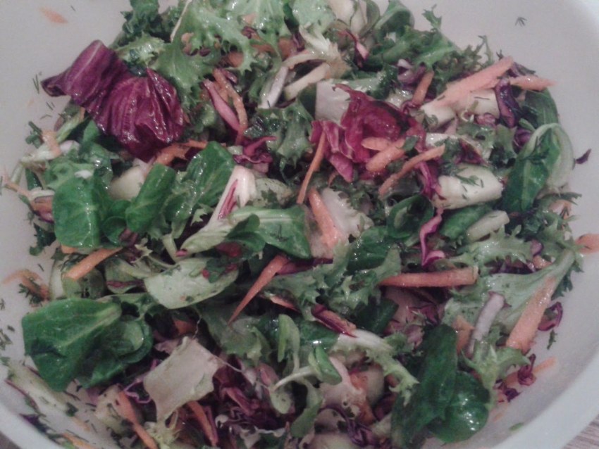 Салат Солнечный