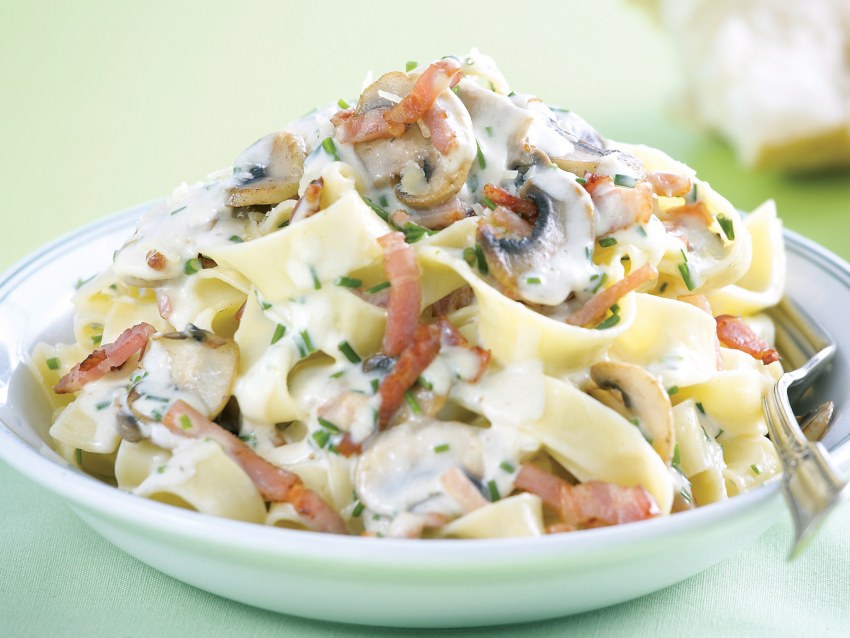 Паста фетучини Портофино