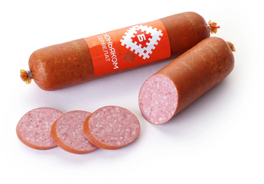 Колбаса "сервелат Невский" в/к (0,35кг) /Ромкор/