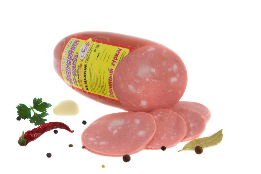 Белорусская колбаса Мортаделла