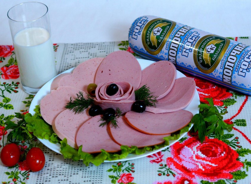 Белорусская копченая колбаса