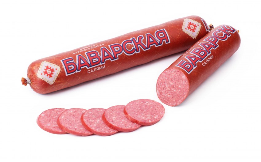 Сырокопченая колбаса марки