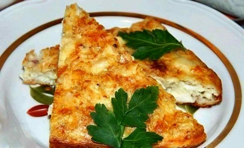 Вкуснейшая запеканка с куриной грудкой