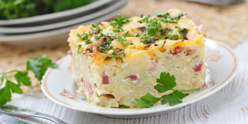 Баклажанная запеканка