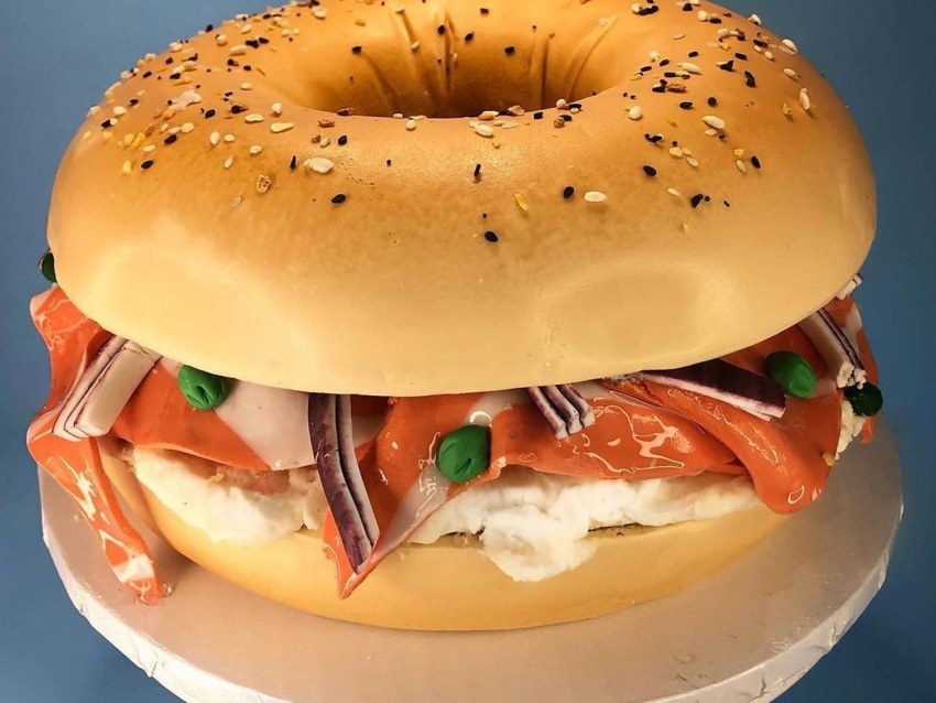 Сэндвичи/Бейгл Бейгл с тунцом