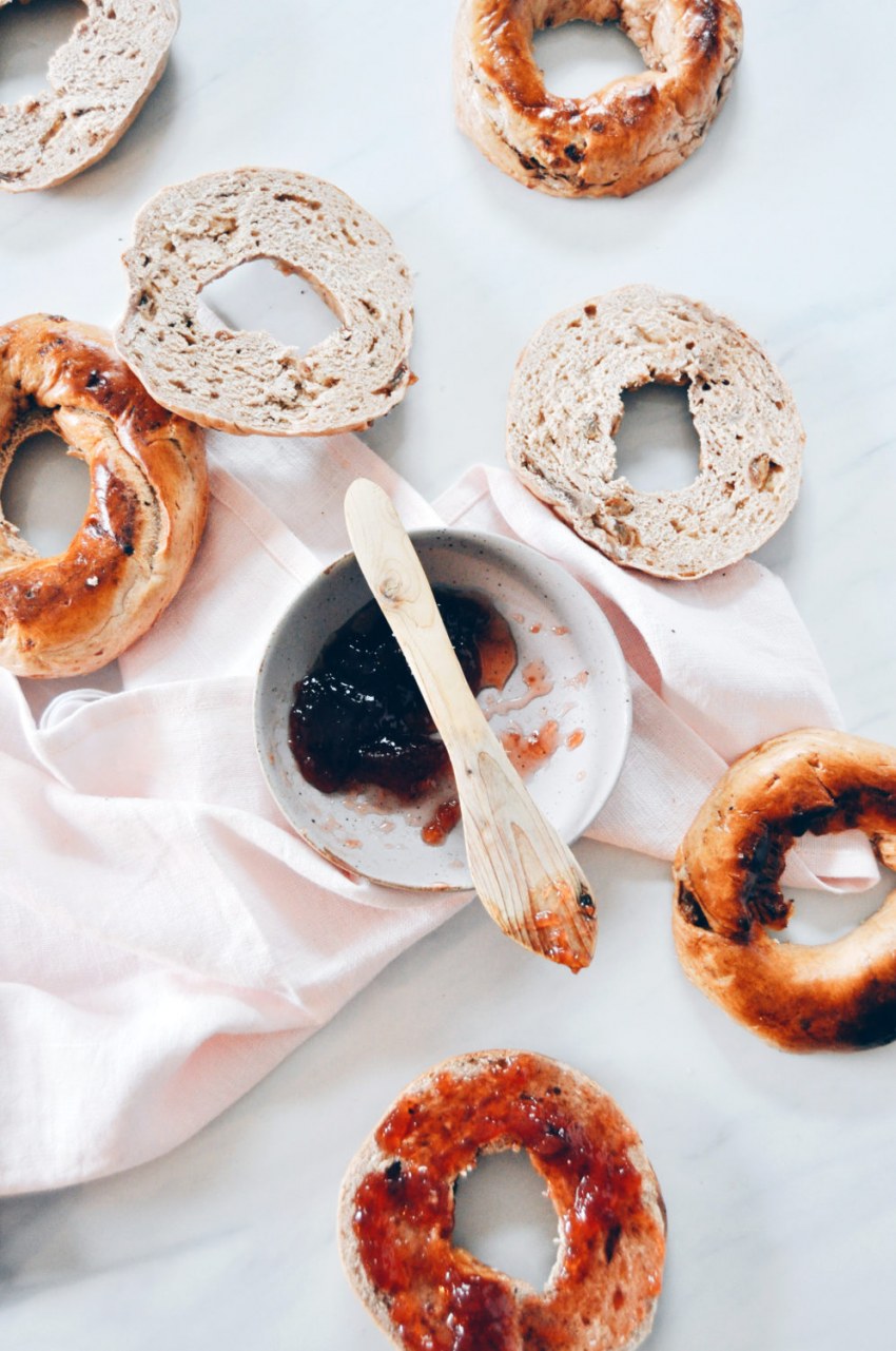 Бейгл с рыбой итальянский