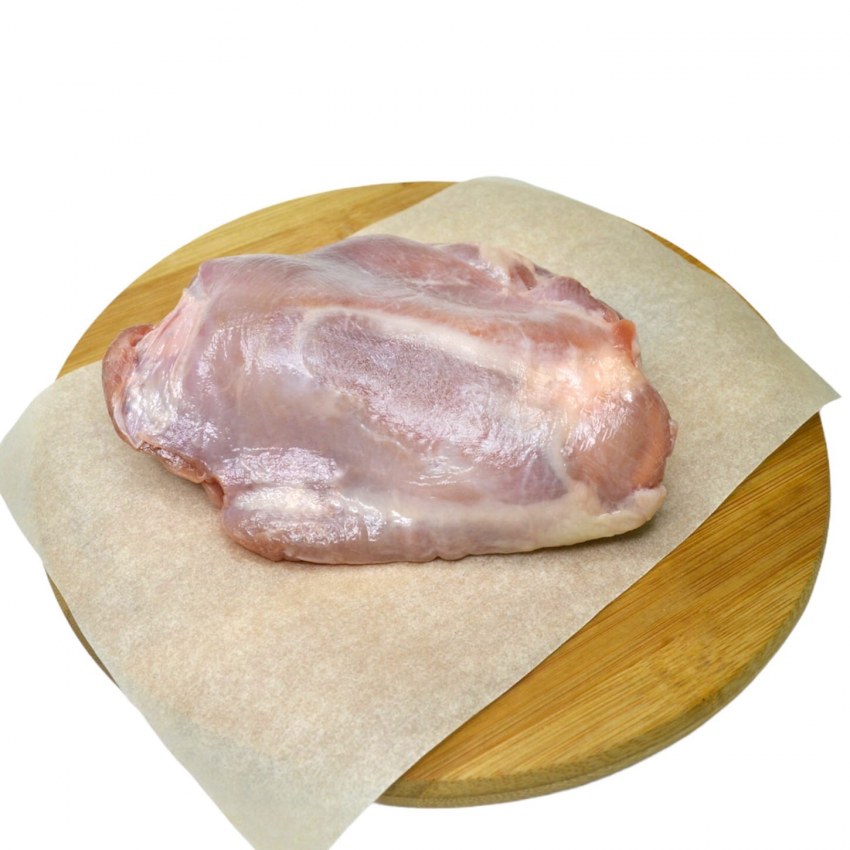 Порезать жирную телятину