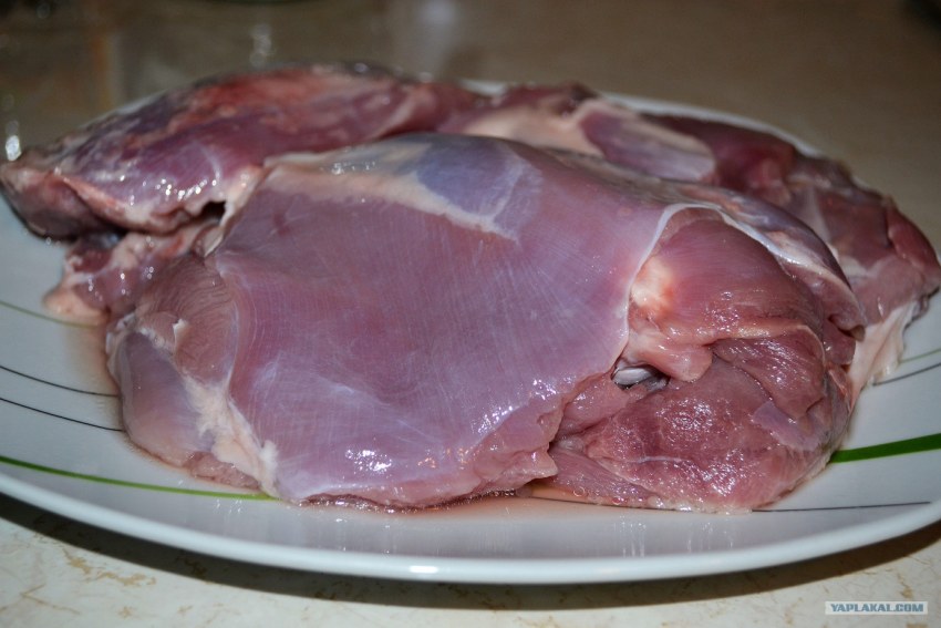 Бедро индейки в соевом соусе