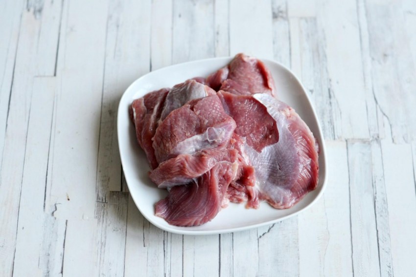 Филе бедра индейки с шампиньонами