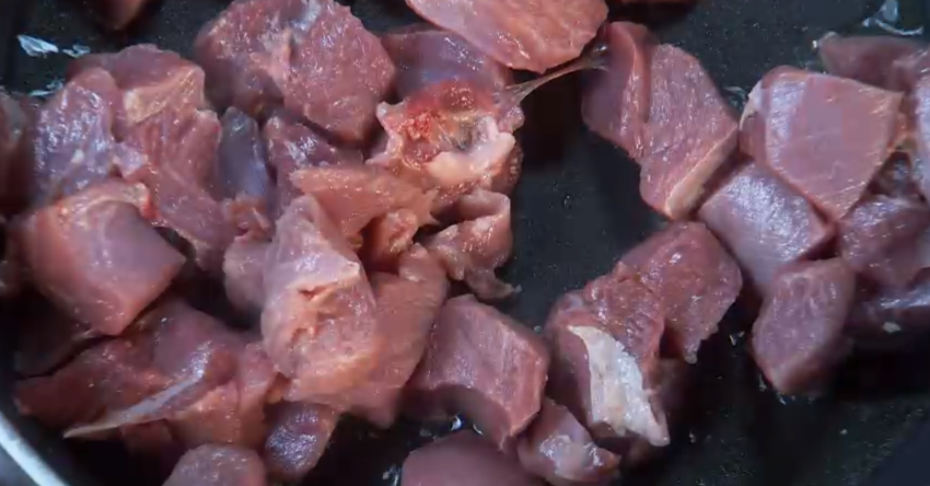 Филе бедра индейки жареное