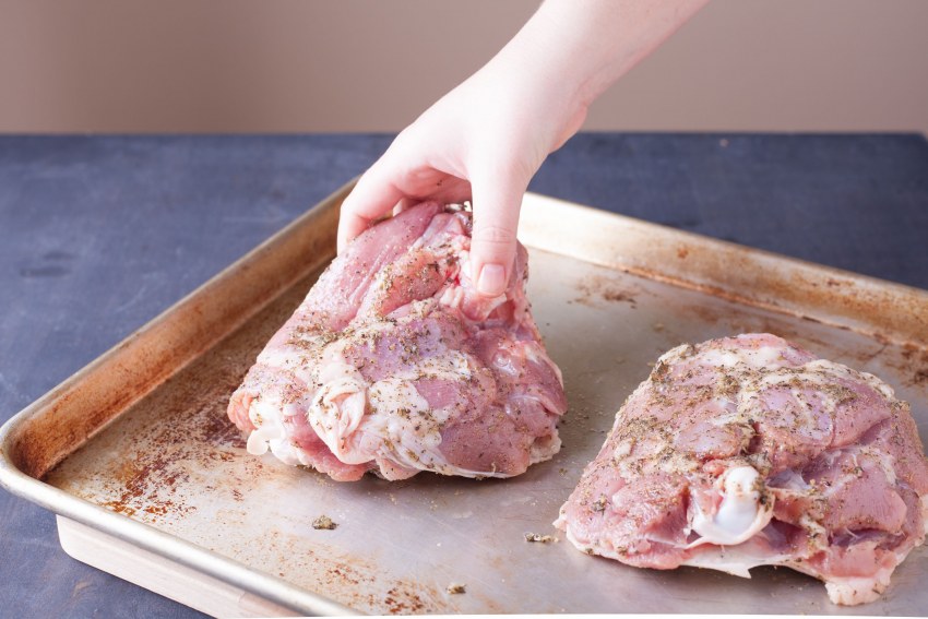 Блюда из бедра индейки