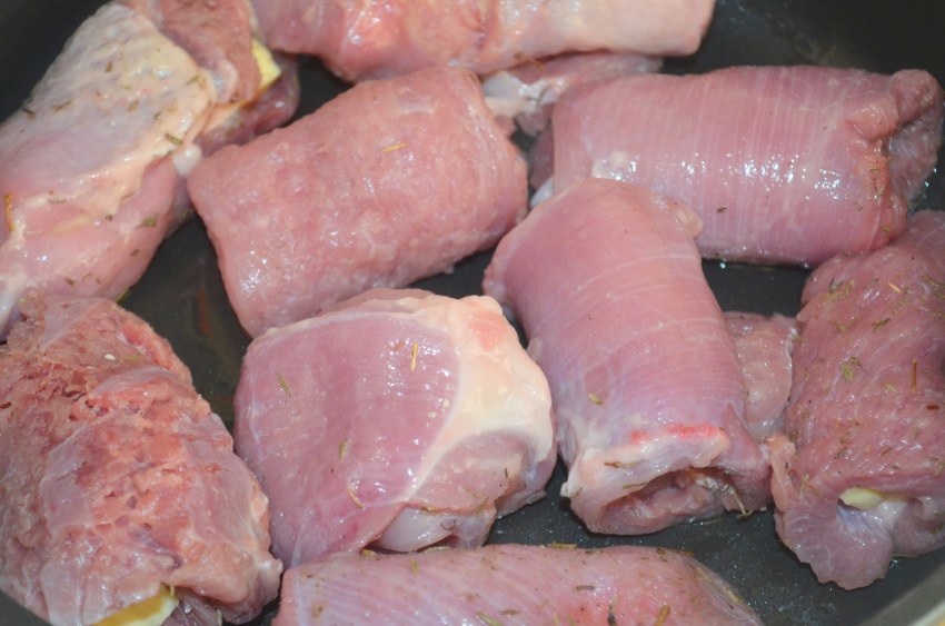 Индейка фаршированная черносливом