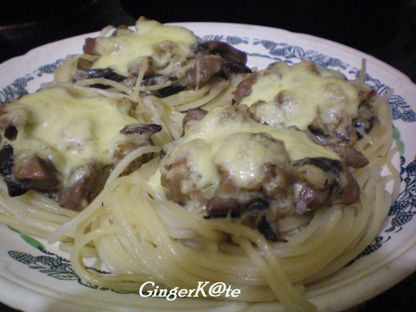 Желудки в сливочном соусе