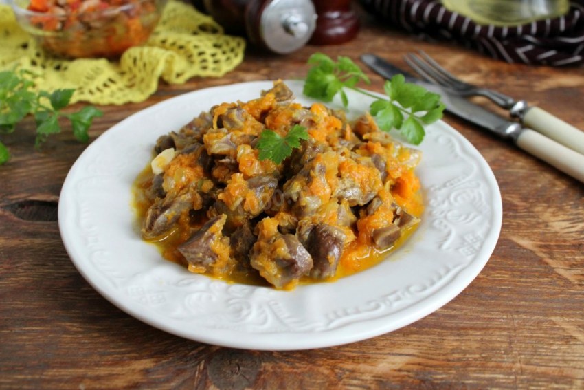 Папарделле с говядиной и грибами