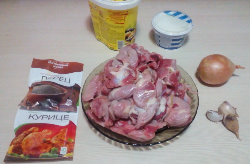 Куриное фрикасе