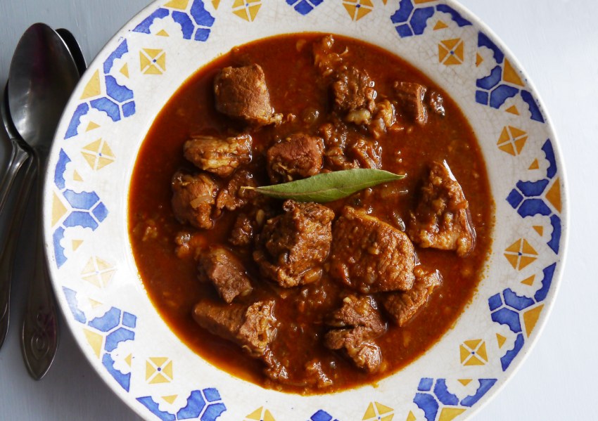 Шашлык в соусе масала Индия