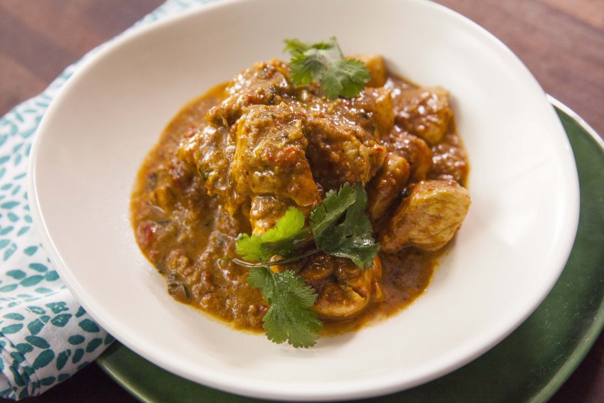 Чатни блюдо в Индии