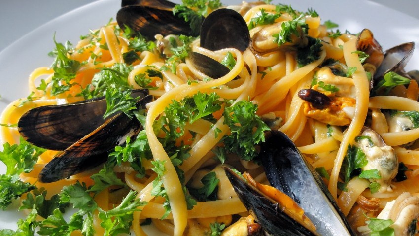 Спагетти Альо Ольо