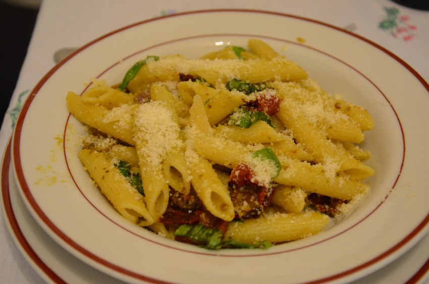 Соус песто Барилла со спагетти