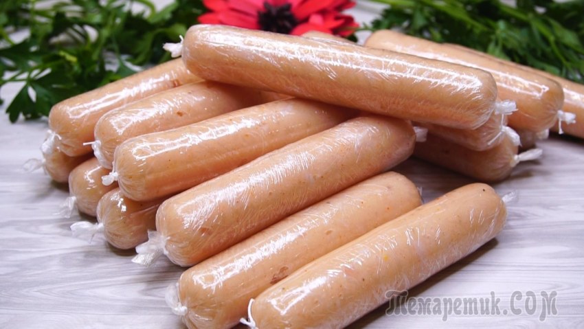 Куриные сосиски