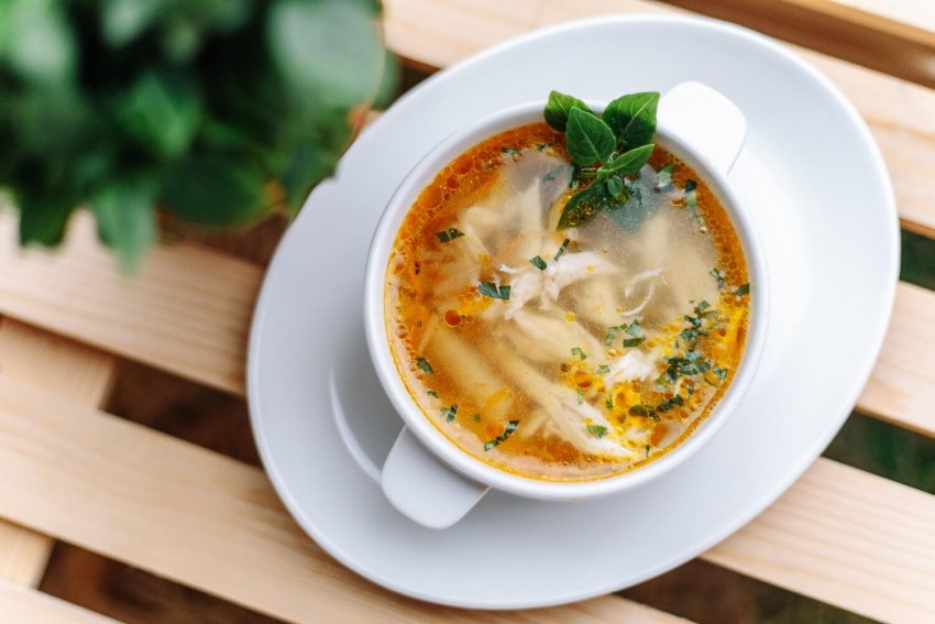 Вкусный куриный супчик