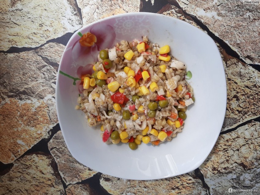 Киноа с мексиканской смесью