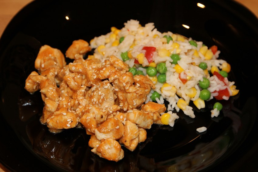 Тайское карри рагу с курицей