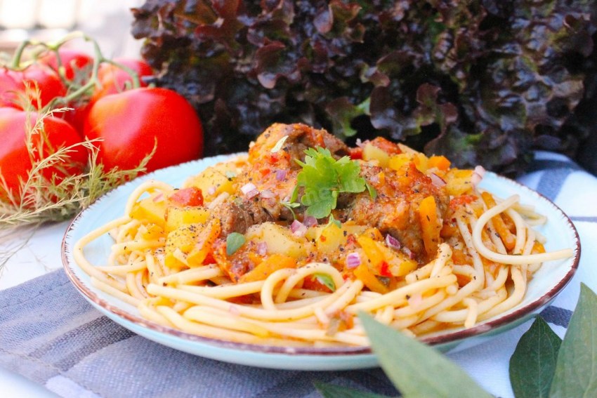 Узбекский лагман смак