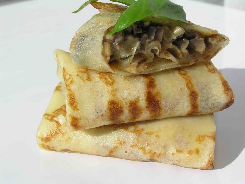 Куриные блинчики из грудки