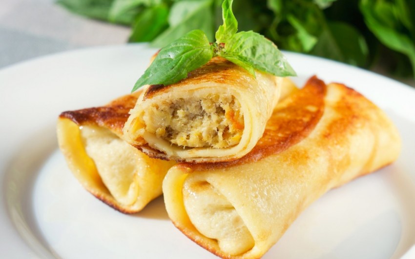 Блины с начинкой