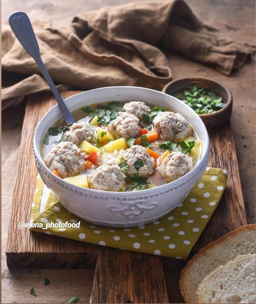 Вкусный овощной суп