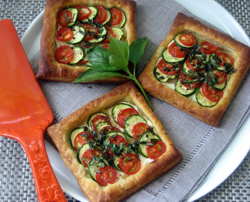 Слойка с овощами