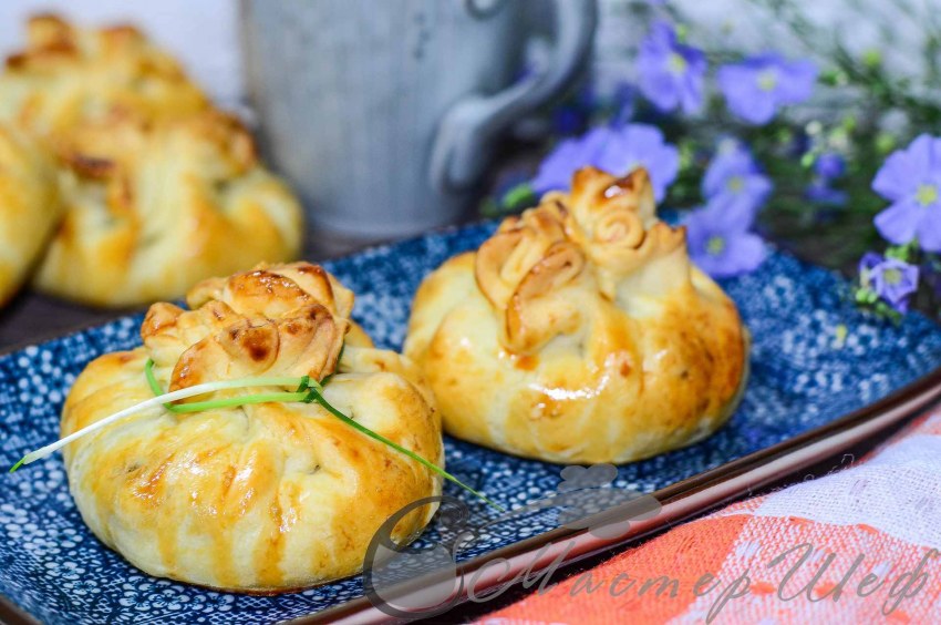 Мешочки из теста