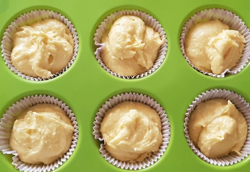 Кексы с творогом в силиконовых формочках