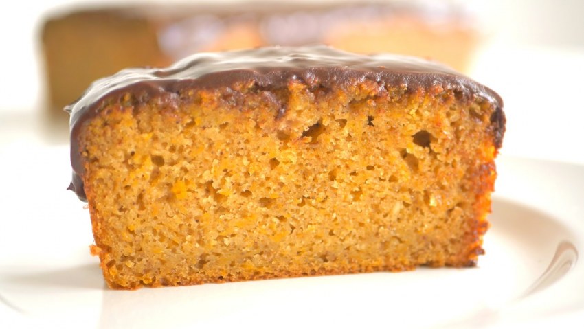 Бисквитный кекс на сливках