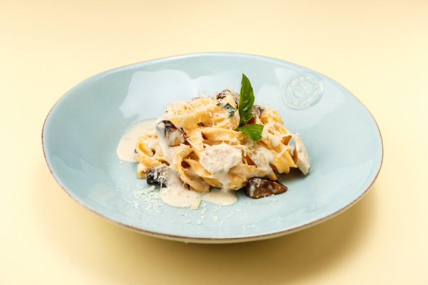 Бефстроганов из говядины с картофельным пюре