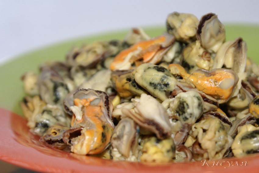 Жульен из Черноморского рапана