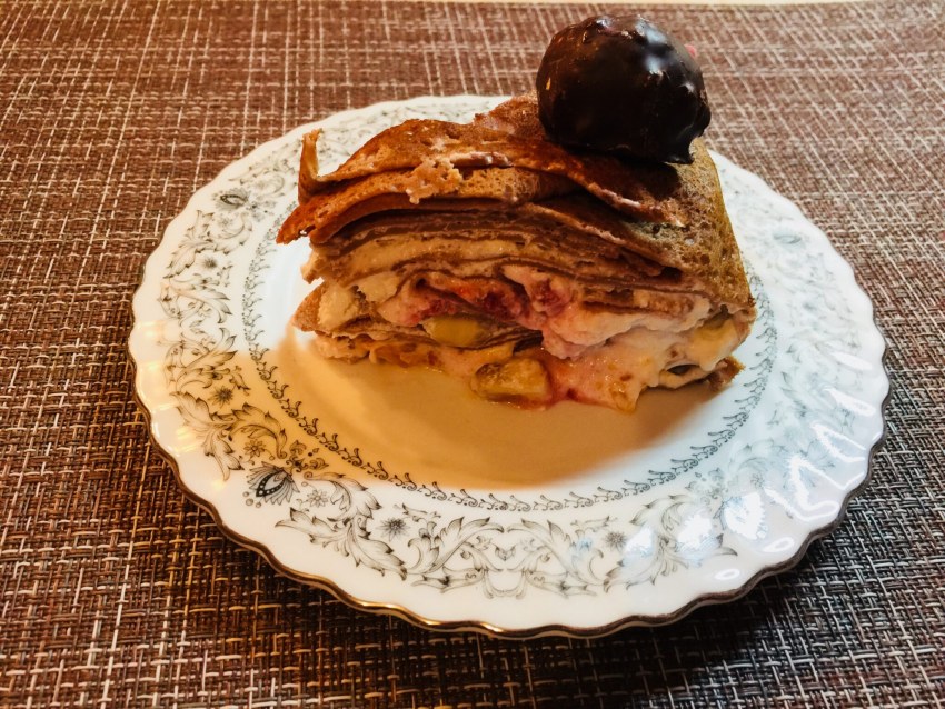 Посуда для приготовления блинного торта