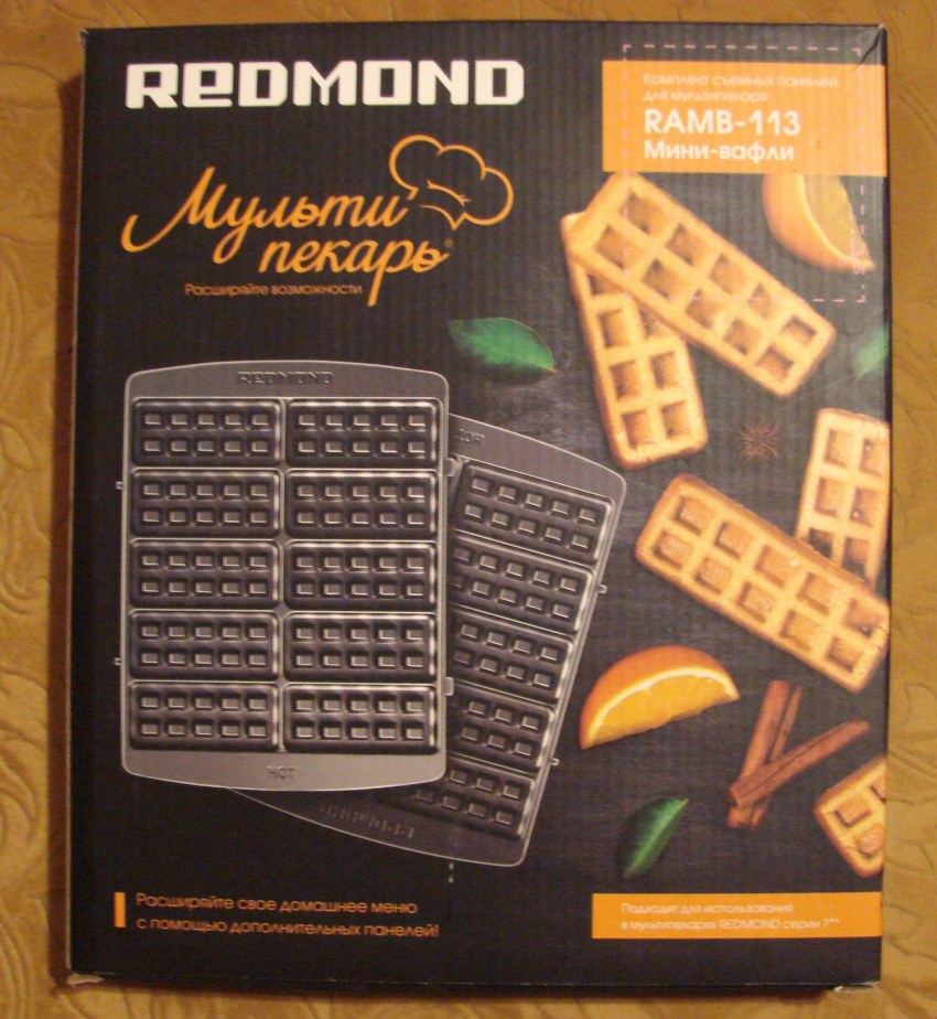 Купить панель для мультипекаря мини вафли