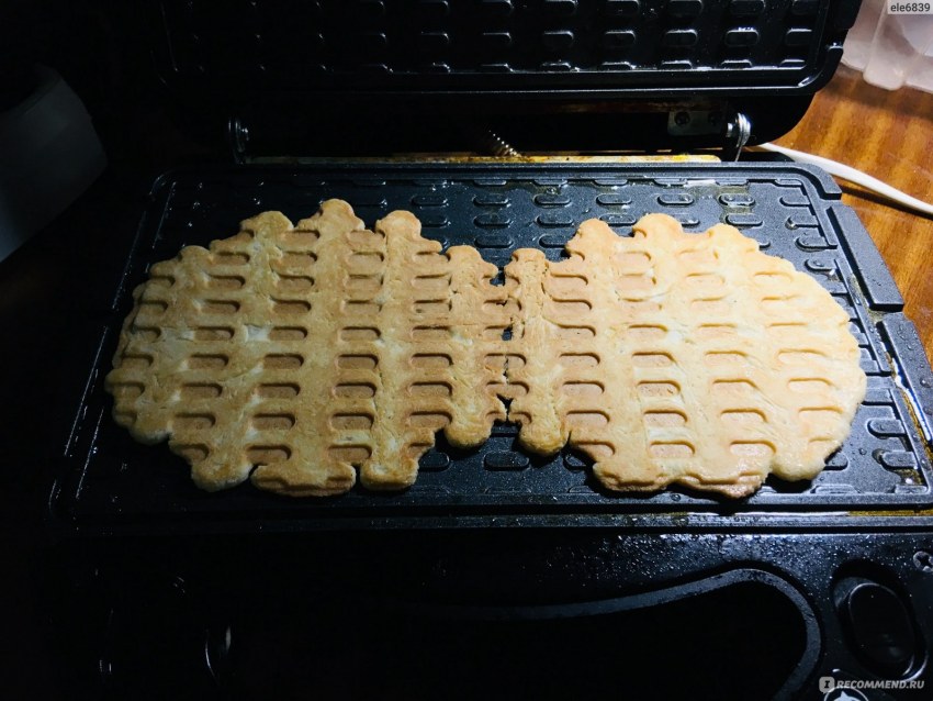 Венские вафли в мультипекарь