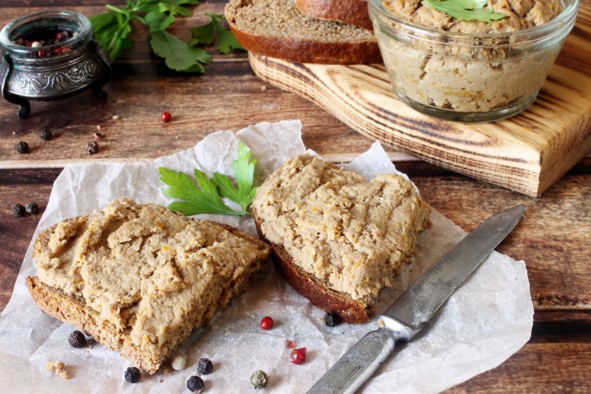 Светофор паштет из куриной печени