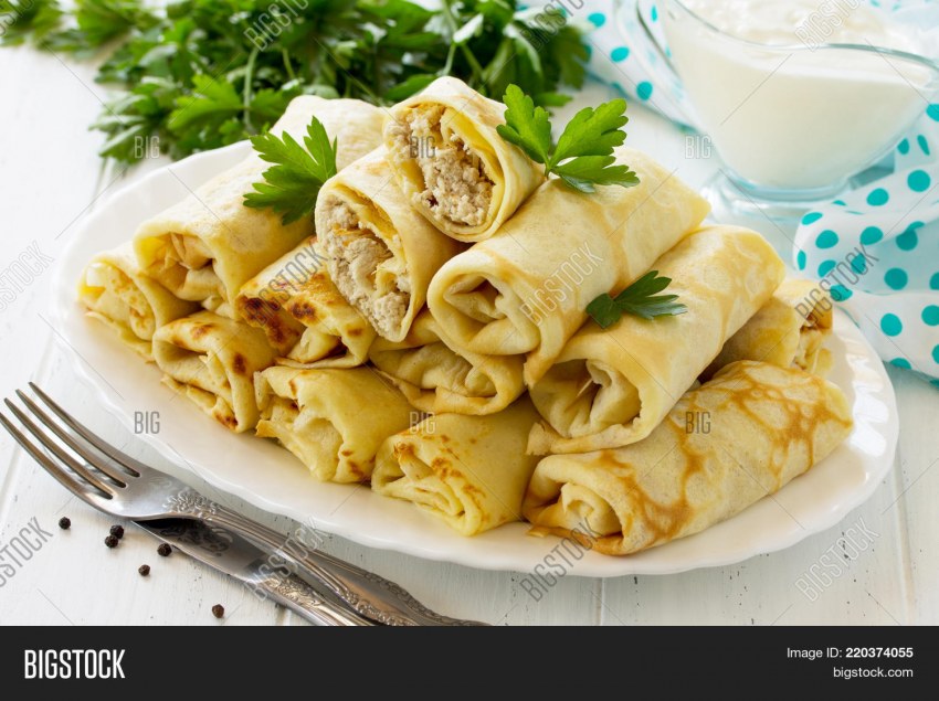 Блины с начинкой