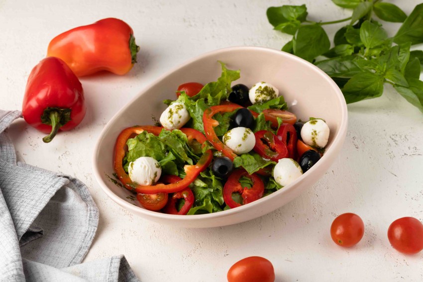 Капрезе с прошутто