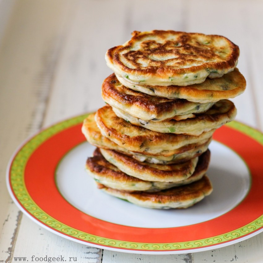 Оладьи на кефире