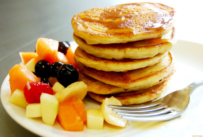 Оладьи на кефире на сковороде