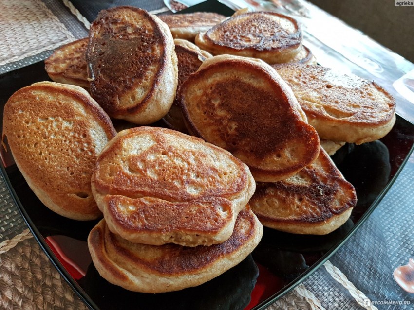 Гречневые оладьи