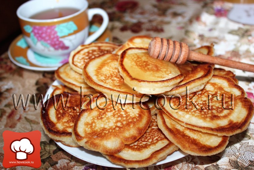 Оладьи на кефире