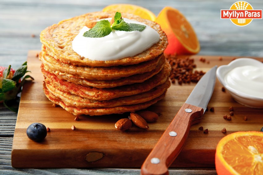 Очень пышные оладьи на дрожжах