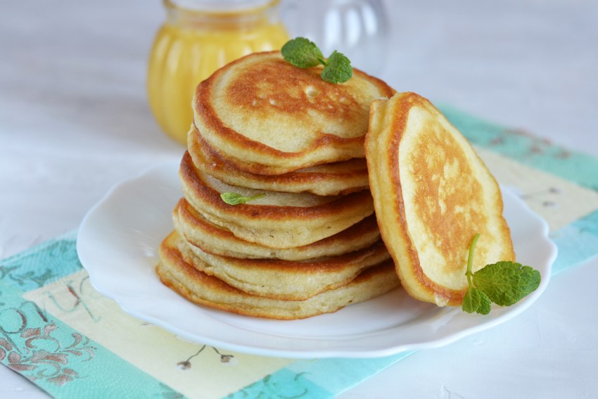 Банановые оладьи