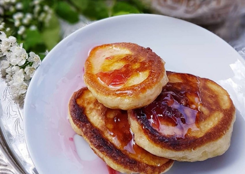 Лепешки оладушки